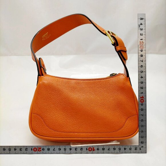 Gucci Hand Bag Orange Leather mon-1022-090925 - Picture 2 of 16